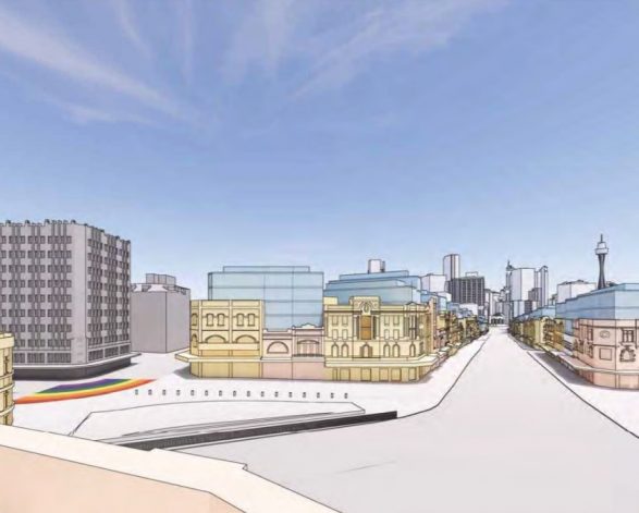 Example of proposed height increases to Oxford Street