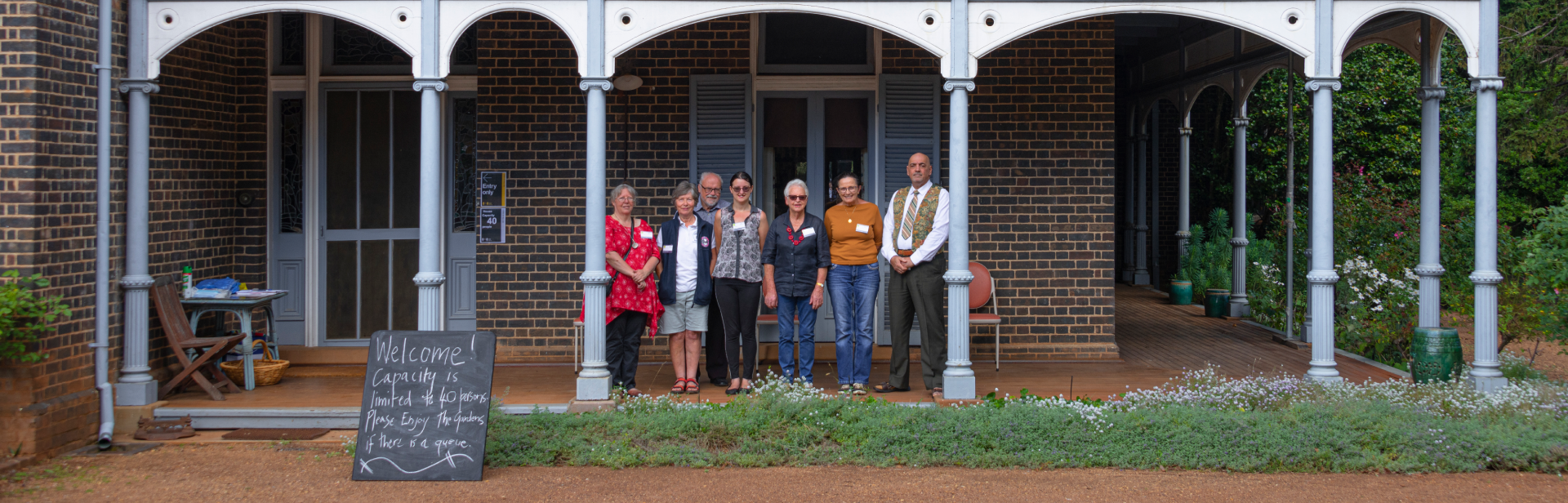 Volunteers at Saumarez