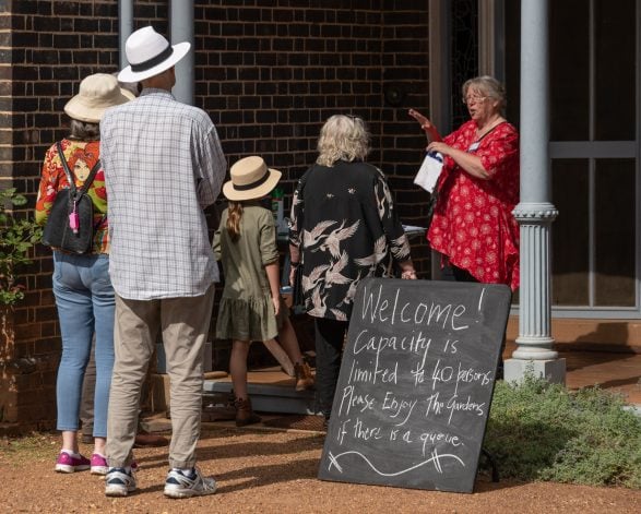 Supporting visitors