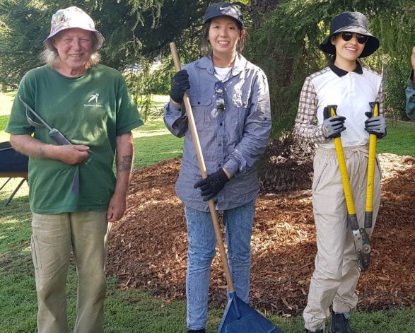 Garden volunteers