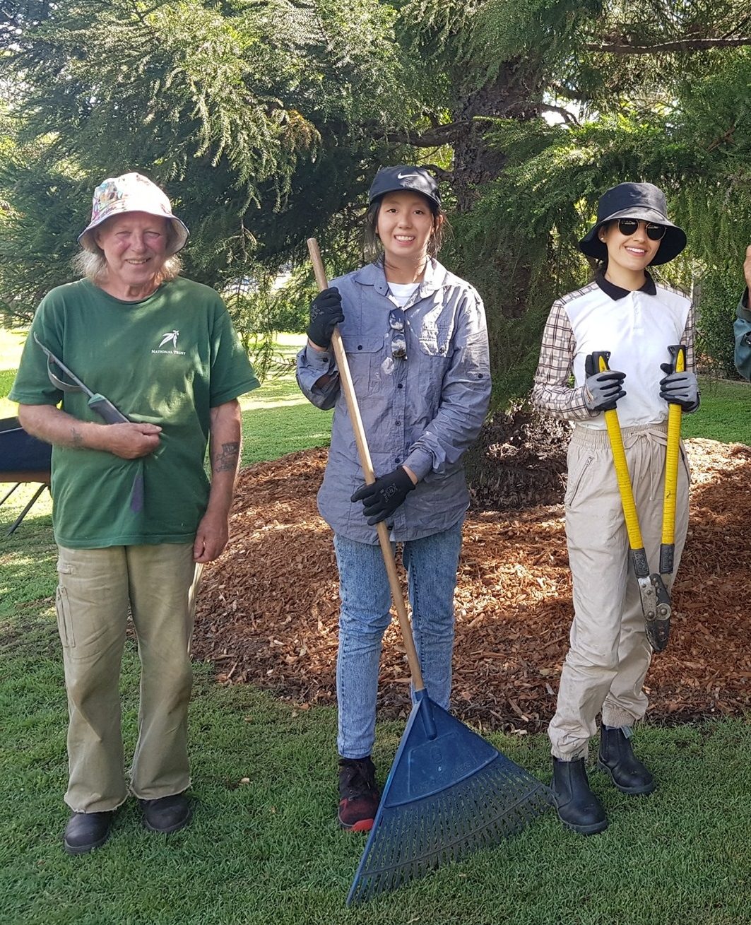 Garden volunteers