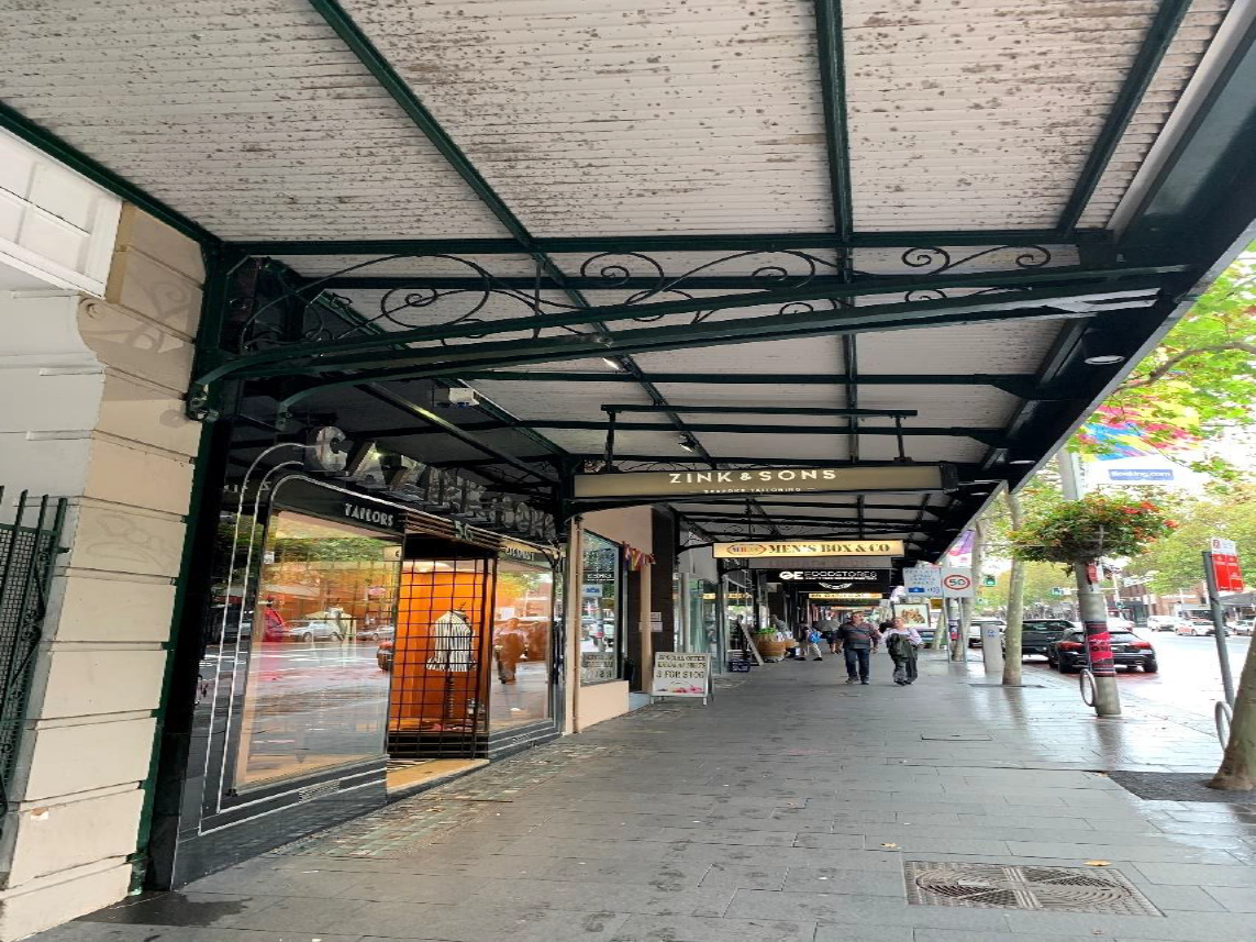 Oxford St Prelim Demolition Works - January 2022