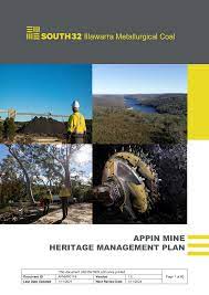 Appin Mine Heritage Plan - September 2021