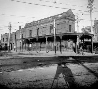 Here is the photographer his shadow caught in the act City of Sydney Archives A 01000284 related image