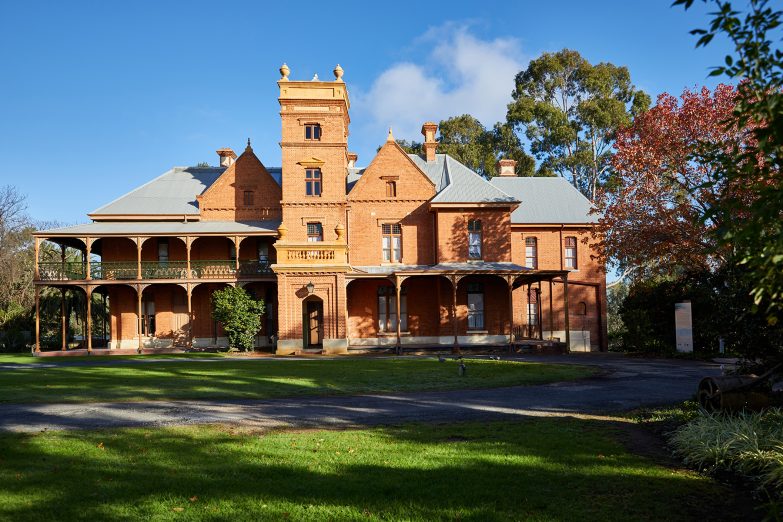 Woodbridge, a grand 2-storey house build in the 1880s