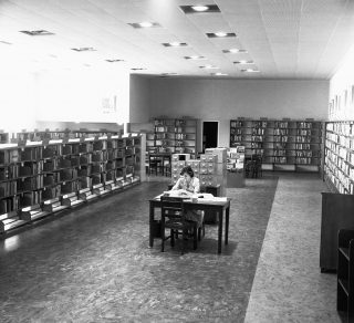 Reading Room Frank Green Library Paddington Town Hall 1952 City of Sydney Archives related image