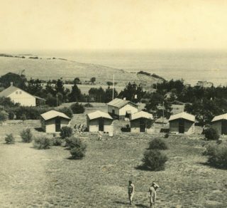Here is an early photo of Camp Manyung in the 1930 s looking South Westerly towards Mornington related image