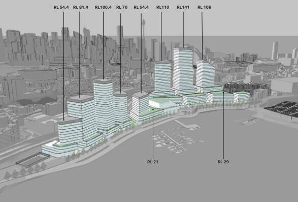 Blackwattle Bay Revised Scheme - August 2022