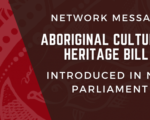 Aboriginal Cultural Heritage non-government Bill