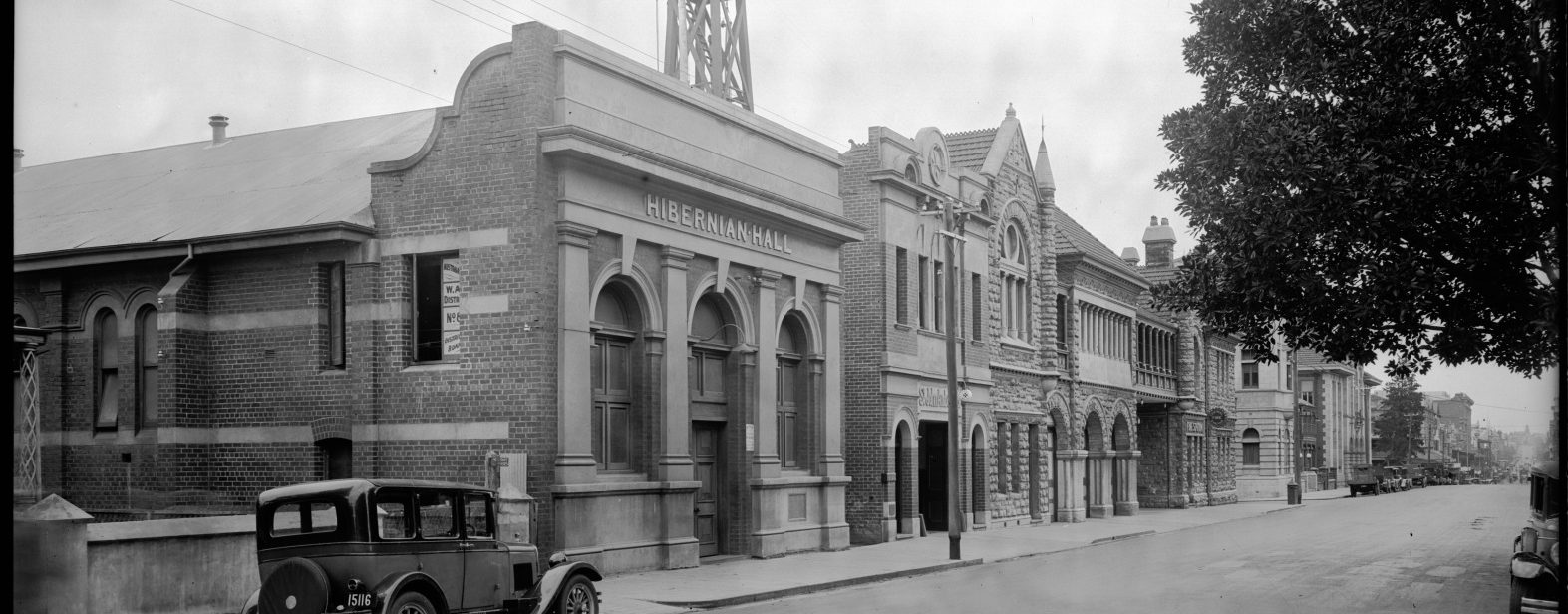 Murray Street looking west from Victoria Square in the 1930s