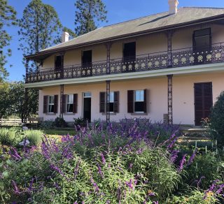 The restored home built and altered by the Pearce Family over many decades looks out onto a formal garden related image