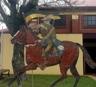 10th Light Horse Mosaic related image