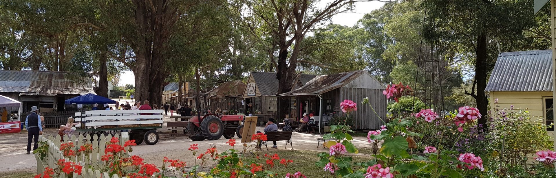 MAIN STREET, THE AUSTRALIANA PIONEER VILLAGE