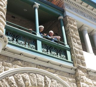 Join our volunteers on the balcony as they share stories of life on the old Perth Central Fire Station related image