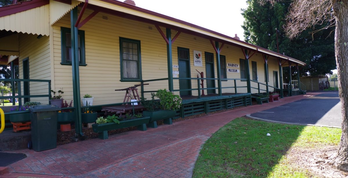 Harvey's Museum in the old Railway Station