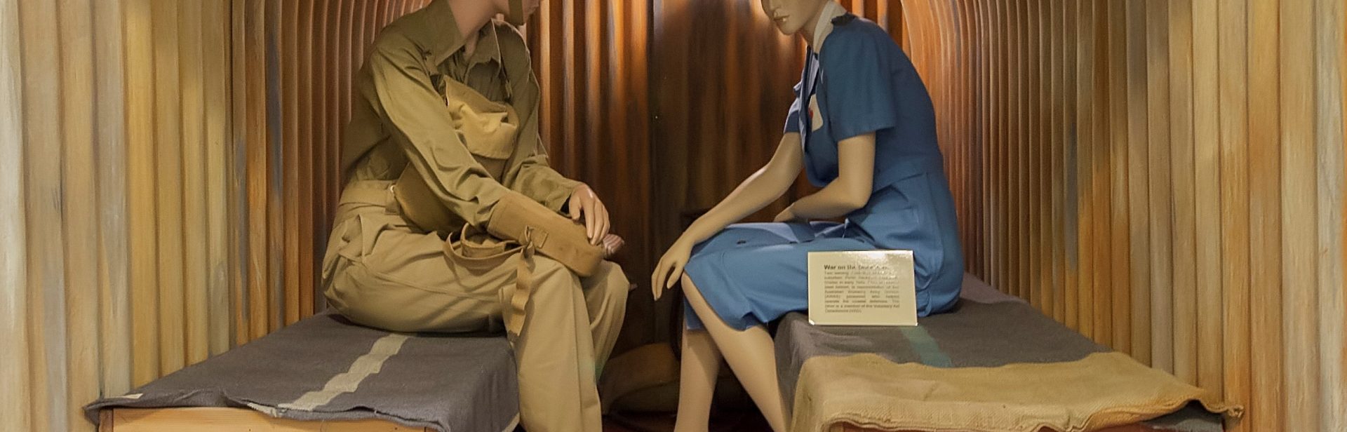 Inside the Anderson Shelter