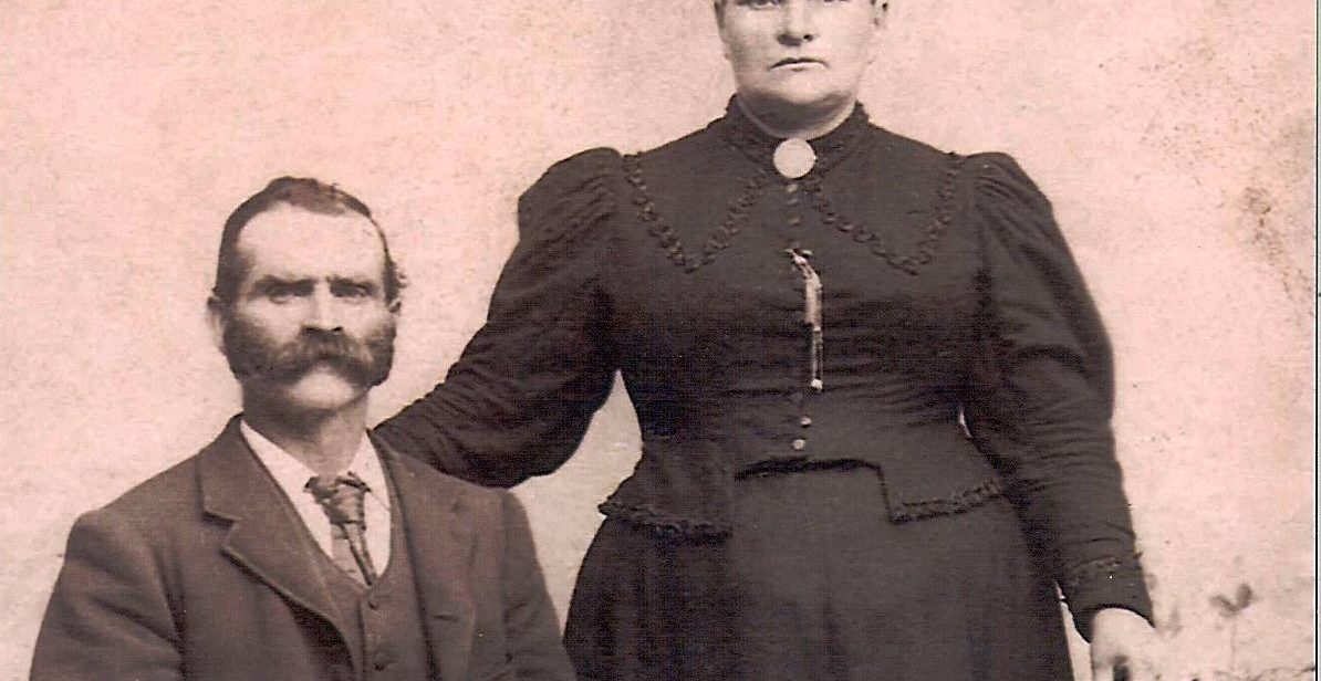 19th century Patriarch and Matriarch of this Cannington Family