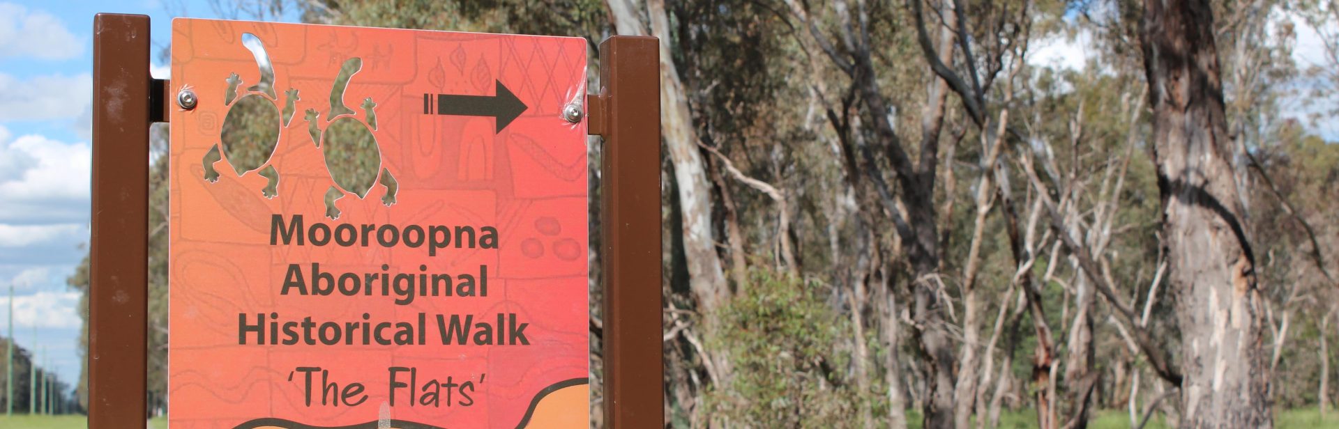 Gulpa Gaka Anganya (Welcome Friend) to the Mooroopna Aboriginal Historical Walk 'The Flats'
