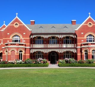 This photo shows the FCJ College building in 2017 related image