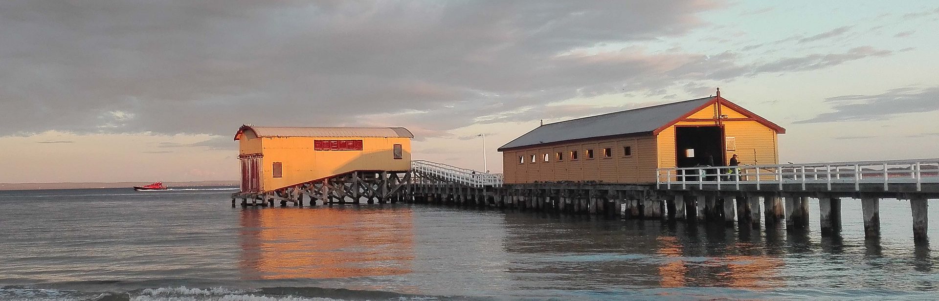 Queenscliff South Pier and Historic Lifeboat Shed