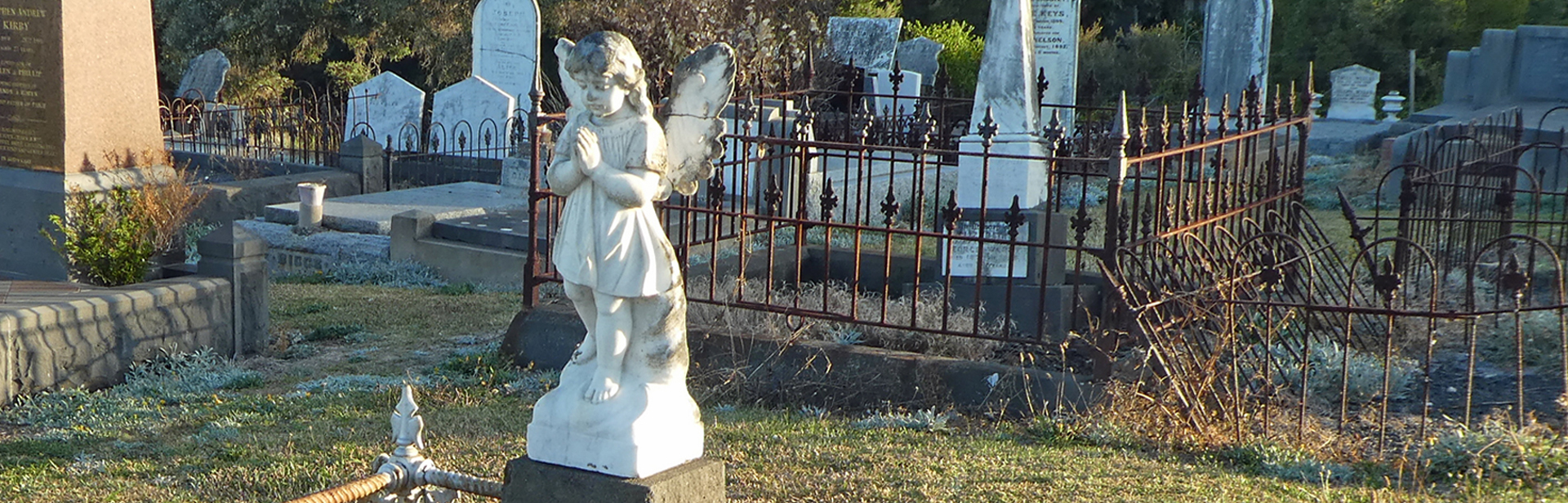 Walk amongst the memorials with our local guide.