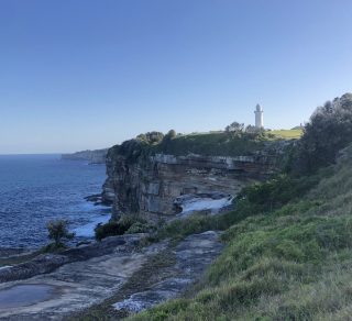 The beautiful Vaucluse Lighthouse which is featured on the Watsons Bay Tour related image