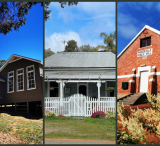 The Old School House an original worker s cottage and Parkerville Hall on the Parkerville Heritage Walk related image