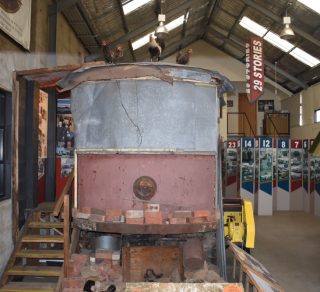 Pictured is tram 23 which once moved passengers along Launceston s streetscape After the tramways ended it became a chook shed related image