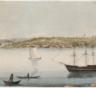 View of Bennelong Point c 1800 related image