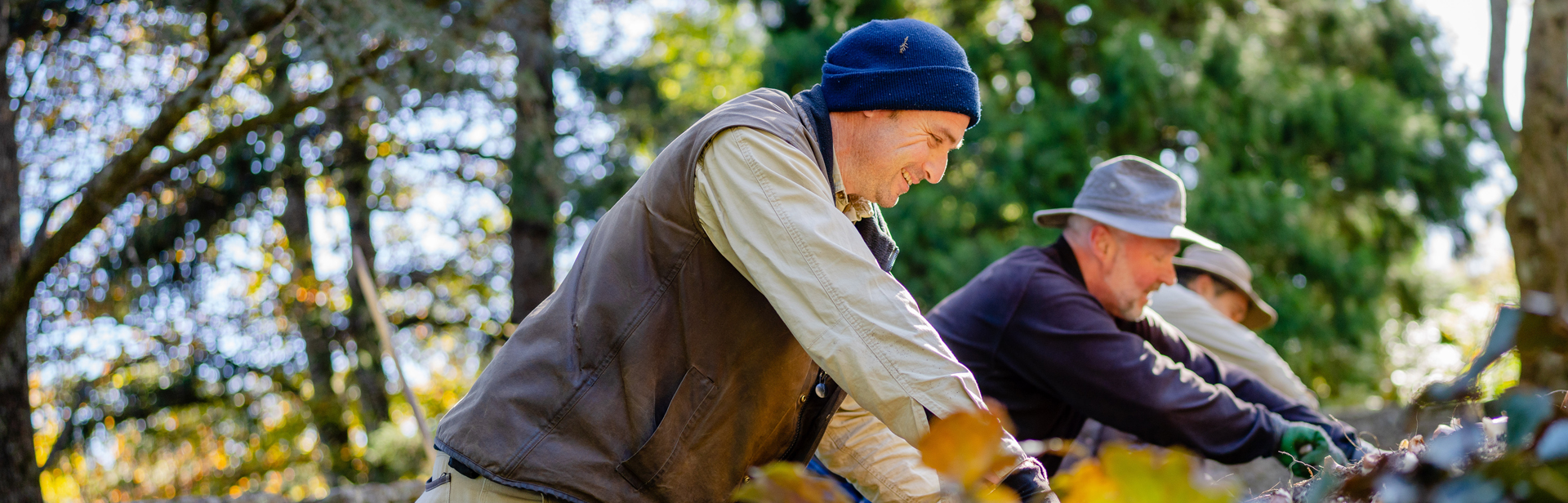 Gardeners at the National Trust