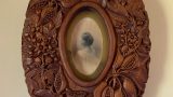 Emily Twynam carved photo frame