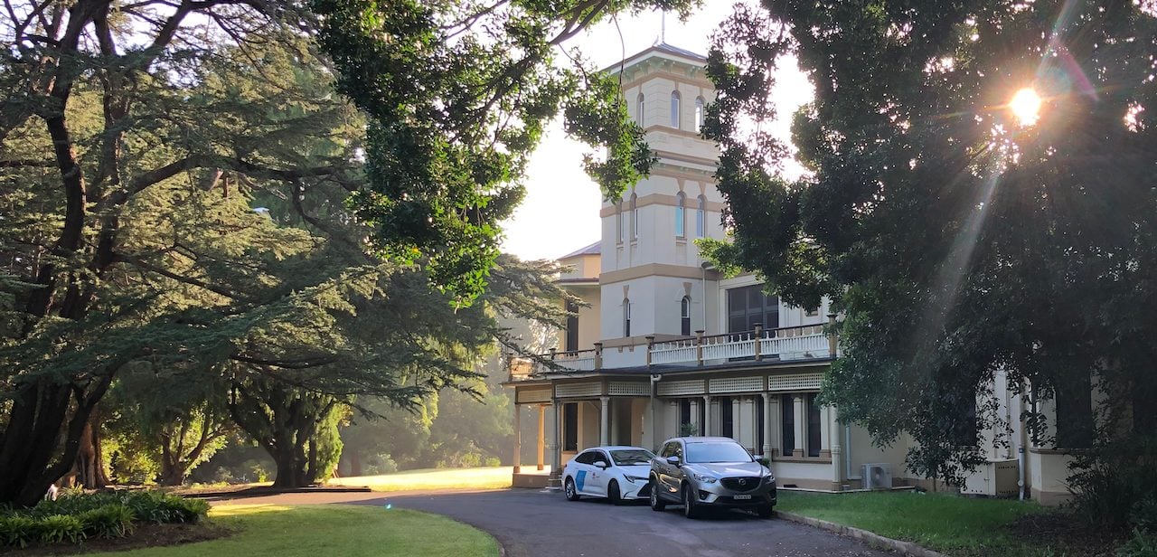 Yaralla House (Dame Eadith Walker Hospital) morning light 2022