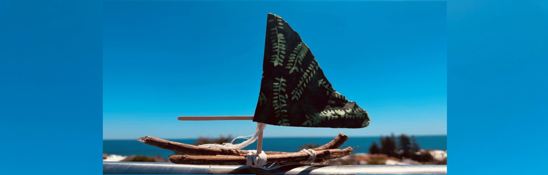 Sailboat craft at Mount Flora, watch out for the reef!