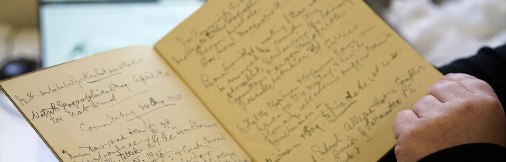 An old notebook