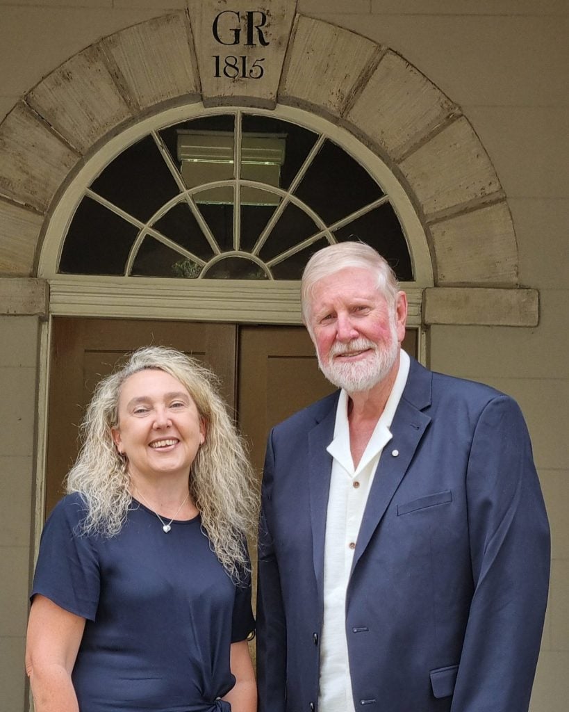 Debbie Mills and Bruce Pettman