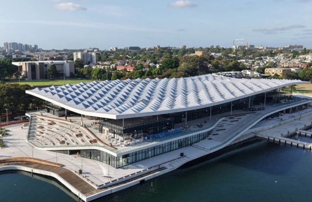 The new Sydney Fish Market building