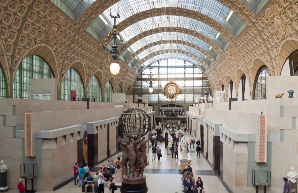 Musée d'Orsay, known for its extensive collection of Impressionist and Post-Impressionist masterpieces, is housed in a former railway station.