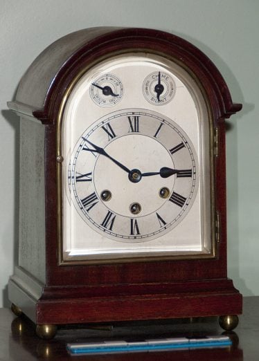 JM Wendt Silver Clock Ayers House gallery image
